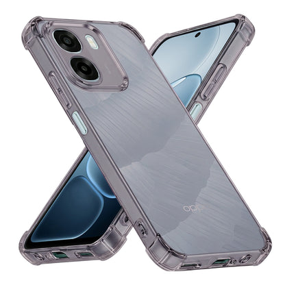 Custodia per Oppo A6k 4G / A6x 4G / A6x, Techsuit, Shockproof Clear, Fumè
