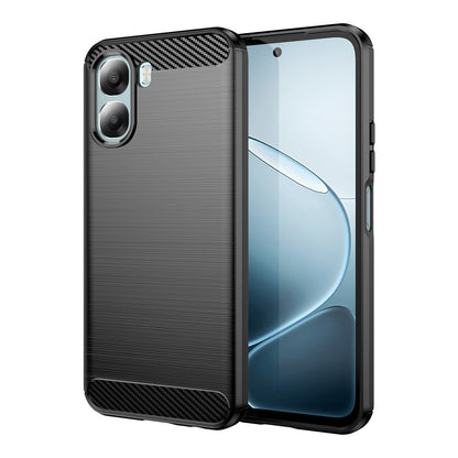 Case for Oppo A6x 4G / A6x, Techsuit, Carbon, Black