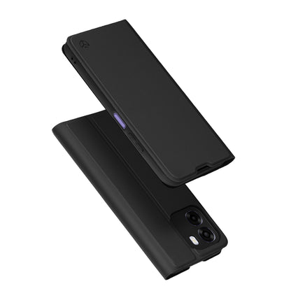 Custodia per Oppo A6x 4G / A6x, Techsuit, Magskin Book, Nera