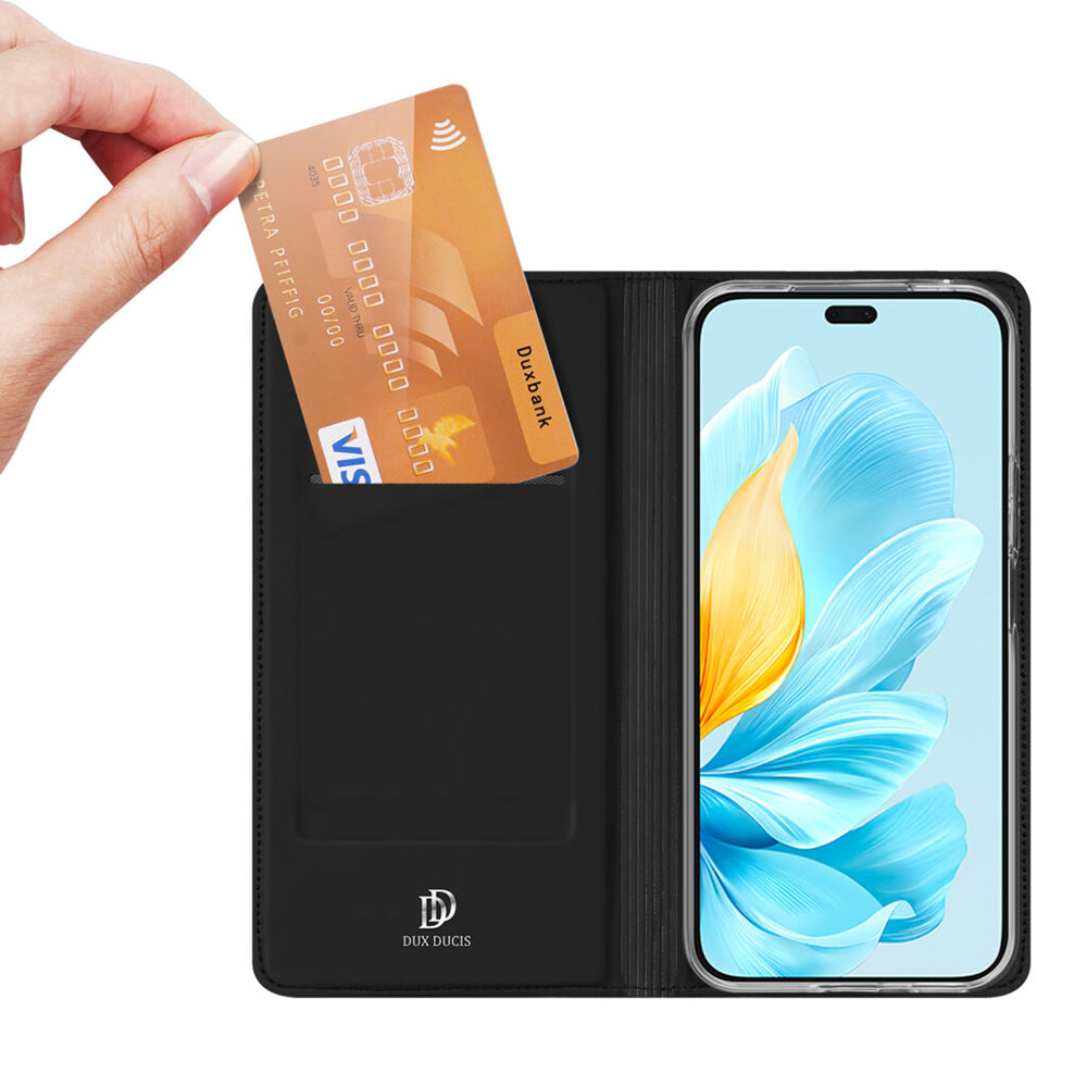 Custodia per Oppo A6x 4G / A6x, Techsuit, Magskin Book, Nera