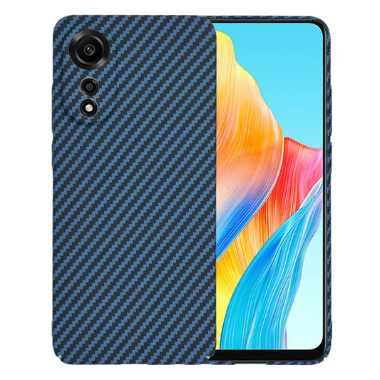 Custodia per Oppo A78 4G, Techsuit, Carbonite FiberShell, Turchese
