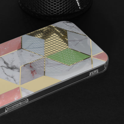 Custodia per Oppo A78 4G, Techsuit, Marble, Viola