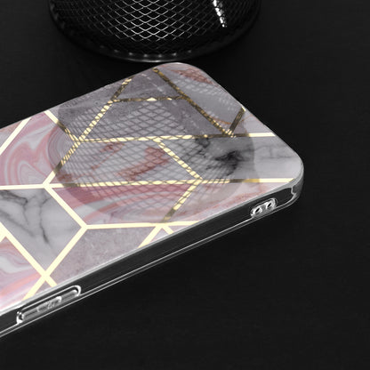 Custodia per Oppo A78 4G, Techsuit, Marble, Rosa