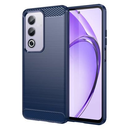 Custodia per Oppo A80, Techsuit, Carbonio, Blu
