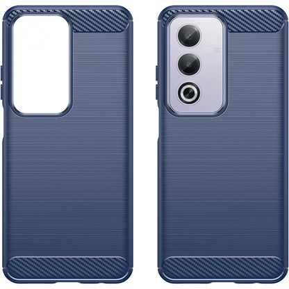 Custodia per Oppo A80, Techsuit, Carbonio, Blu
