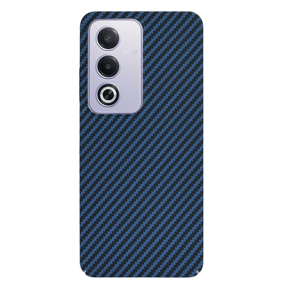 Custodia per Oppo A80, Techsuit, Carbonite FiberShell, Turchese