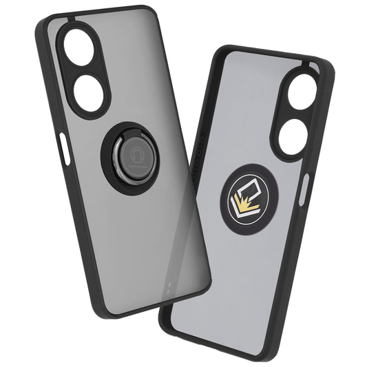 Custodia per Oppo A98, Techsuit, Glinth, Nera