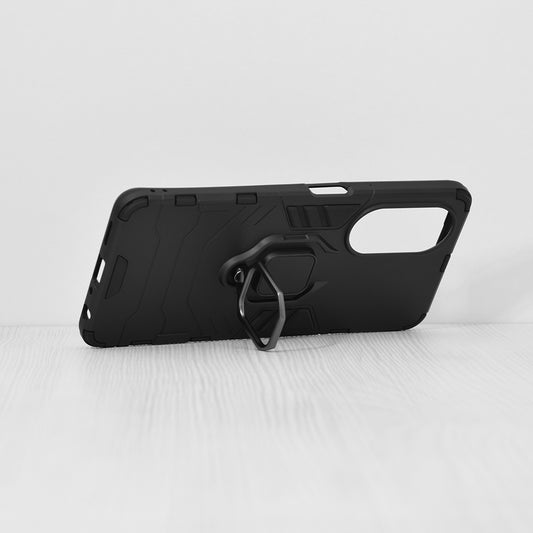 Custodia per Oppo A98, Techsuit, Shield, Nera
