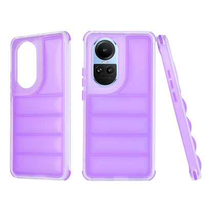 Custodia per Oppo Reno10 / Reno10 Pro, Techsuit, Wave Shield, Viola