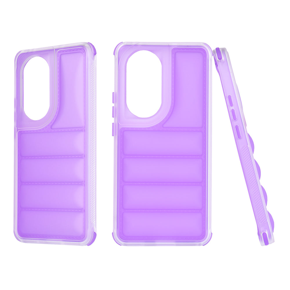 Custodia per Oppo Reno10 / Reno10 Pro, Techsuit, Wave Shield, Viola