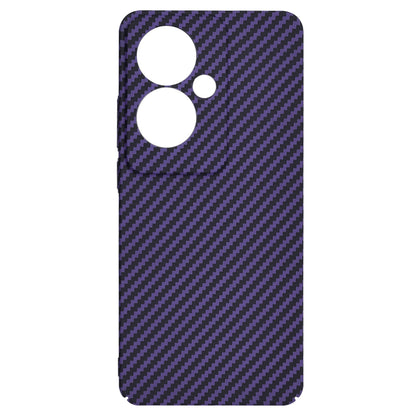 Custodia per Oppo Reno11 F, Techsuit, Carbonite FiberShell, Viola