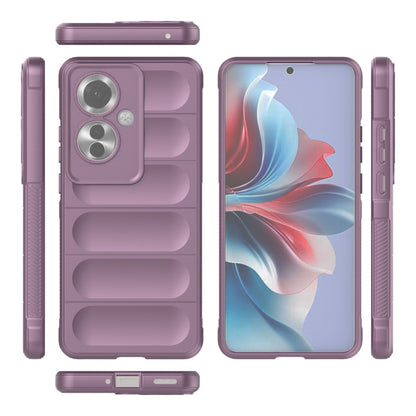 Custodia per Oppo Reno11 F, Techsuit, Magic Shield, Viola