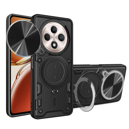 Custodia per Oppo Reno12 FS 5G / Reno12 FS 4G / Reno12 F 4G / Reno12 F, Techsuit, CamGuard Pro, Nera