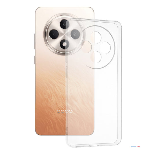 Custodia per Oppo Reno12 FS 5G / Reno12 FS 4G / Reno12 F 4G / Reno12 F, Techsuit, Chiara, Trasparente