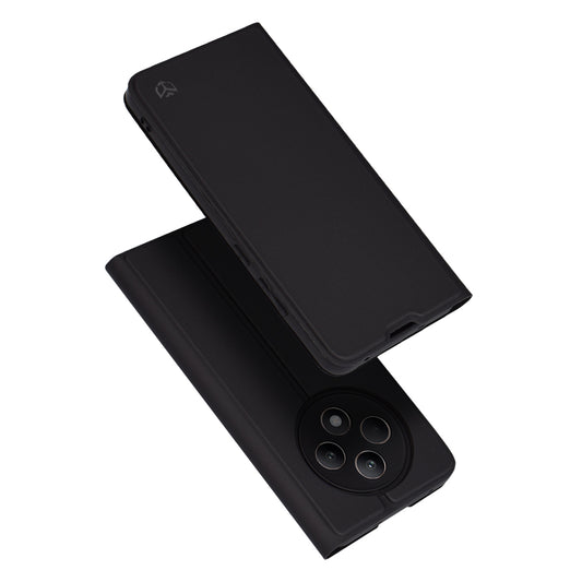 Custodia per Oppo Reno12 FS 5G / Reno12 FS 4G / Reno12 F 4G / Reno12 F, Techsuit, Magskin Book, Nera