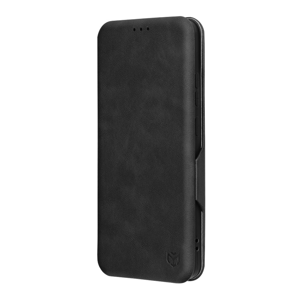 Custodia per Oppo Reno12 FS 5G / Reno12 FS 4G / Reno12 F 4G / Reno12 F, Techsuit, Safe Wallet Plus, Nera