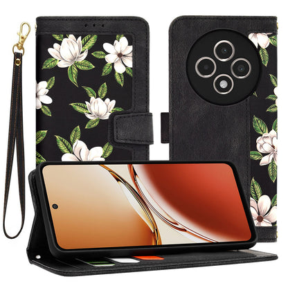 Custodia per Oppo Reno12 FS 5G / Reno12 FS 4G / Reno12 F 4G / Reno12 F, Techsuit, FlipCraft, Nera