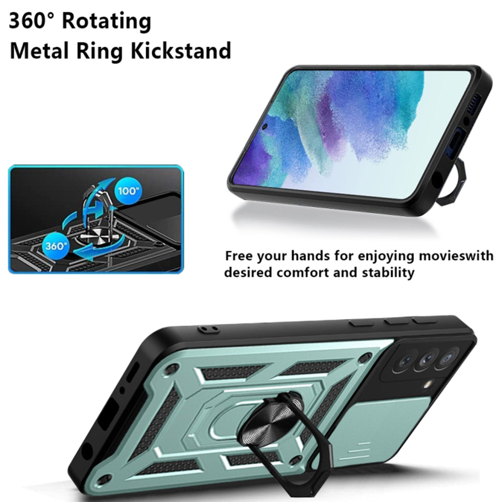 Custodia per Oppo Reno12 Pro, Techsuit, CamShield, Nera