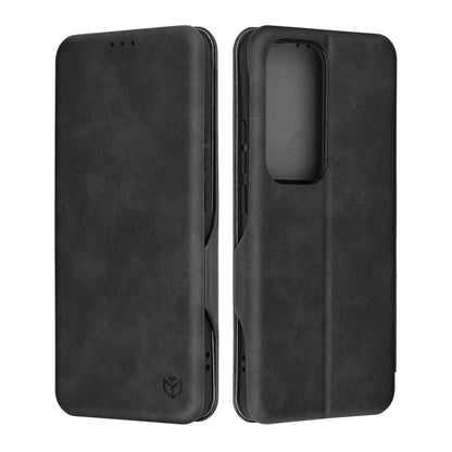 Custodia per Oppo Reno12 Pro, Techsuit, Safe Wallet Plus, Nera