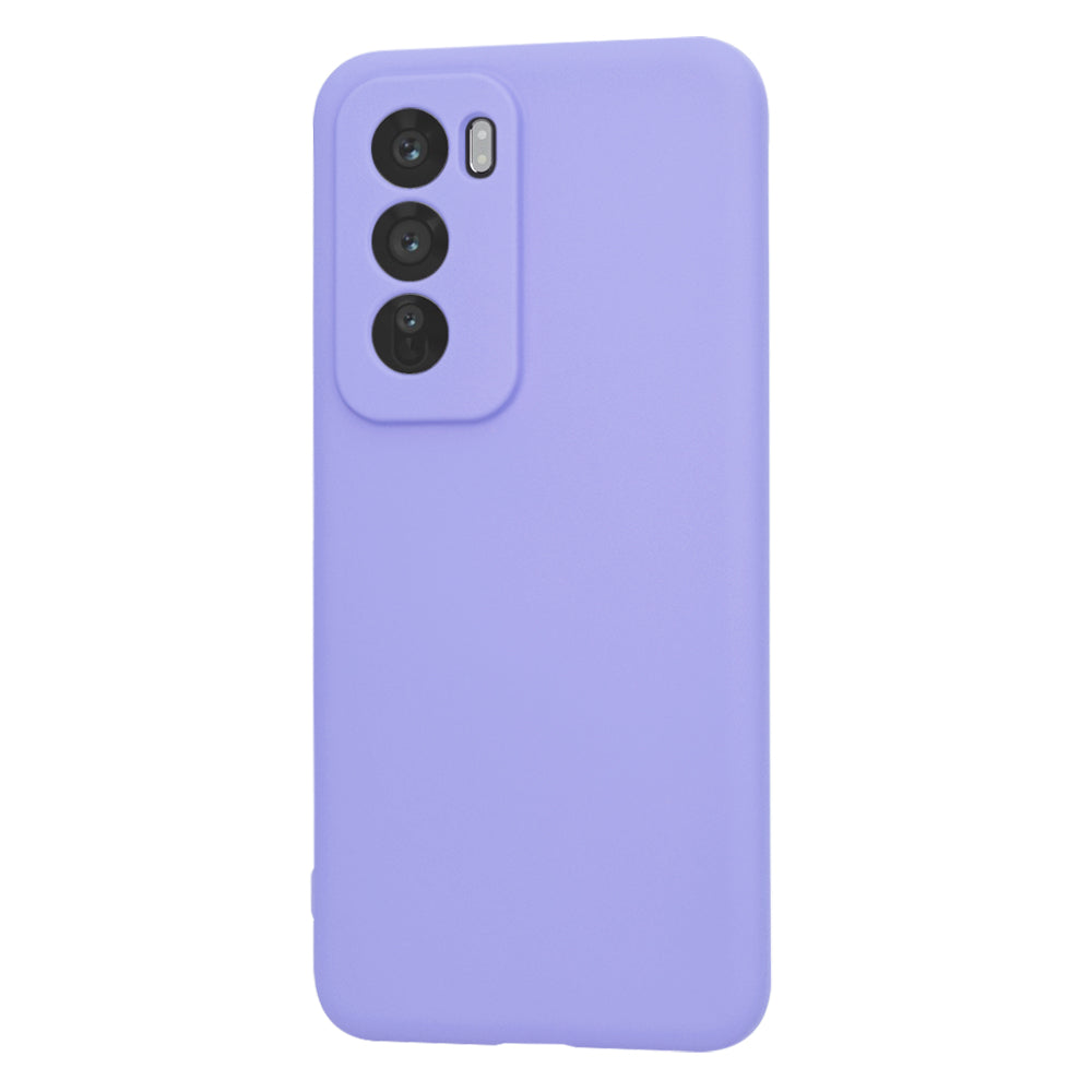Custodia per Oppo Reno12 Pro, Techsuit, SoftFlex, Lilla Chiaro