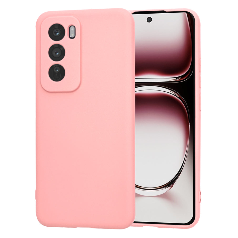 Custodia per Oppo Reno12 Pro, Techsuit, SoftFlex, Rosa Chiaro