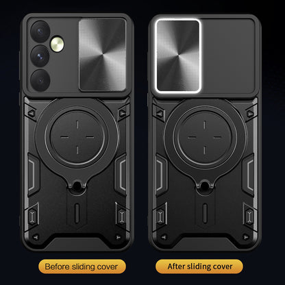 Custodia per Oppo Reno12, Techsuit, CamGuard Pro, Rosa Oro