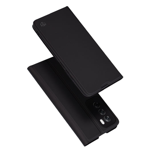 Custodia per Oppo Reno12, Techsuit, Magskin Book, Nera