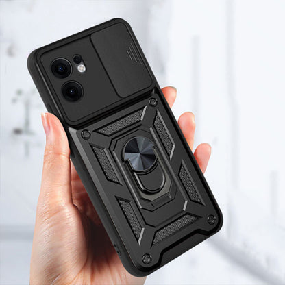 Custodia per Oppo Reno13 FS 5G / Reno13 F 4G / Reno13 F, Techsuit, CamShield, Blu