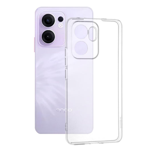 Custodia per Oppo Reno13 FS 5G / Reno13 F 4G / Reno13 F, Techsuit, Chiara, Trasparente