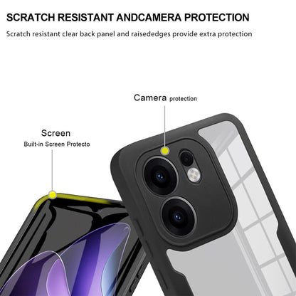 Custodia per Oppo Reno13 FS 5G / Reno13 F 4G / Reno13 F, Techsuit, ColorVerse 360, Blu