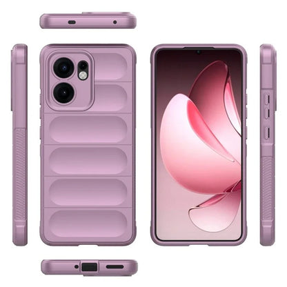 Custodia per Oppo Reno13 FS 5G / Reno13 F 4G / Reno13 F, Techsuit, Magic Shield, Rossa
