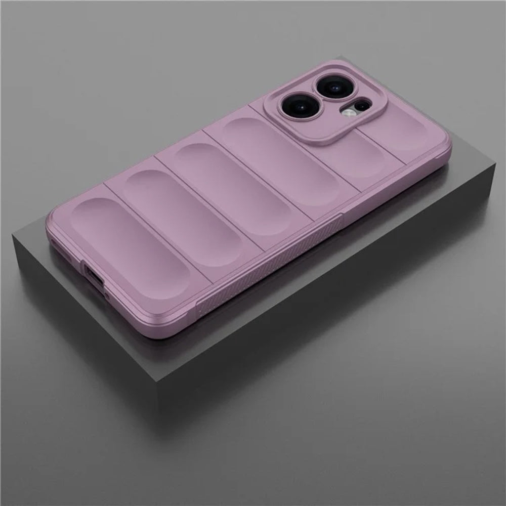 Custodia per Oppo Reno13 FS 5G / Reno13 F 4G / Reno13 F, Techsuit, Magic Shield, Rossa