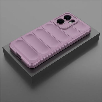 Custodia per Oppo Reno13 FS 5G / Reno13 F 4G / Reno13 F, Techsuit, Magic Shield, Rossa
