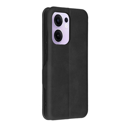 Custodia per Oppo Reno13 FS 5G / Reno13 F 4G / Reno13 F, Techsuit, Safe Wallet Plus, Nera