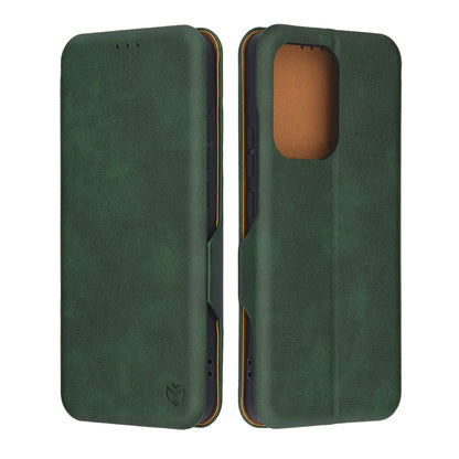 Custodia per Oppo Reno13 FS 5G / Reno13 F 4G / Reno13 F, Techsuit, Safe Wallet Plus, Verde