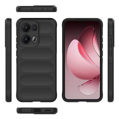 Custodia per Oppo Reno13 Pro, Techsuit, Magic Shield, Nera