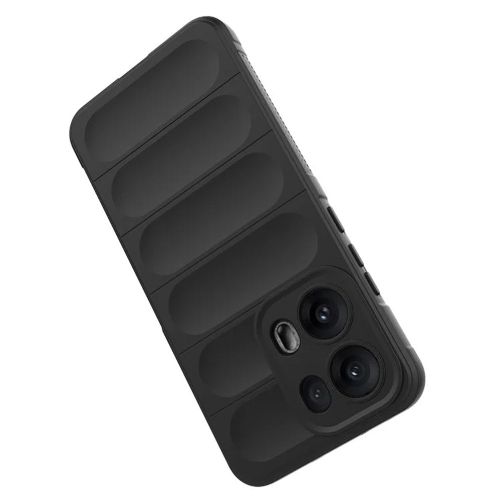 Custodia per Oppo Reno13 Pro, Techsuit, Magic Shield, Nera