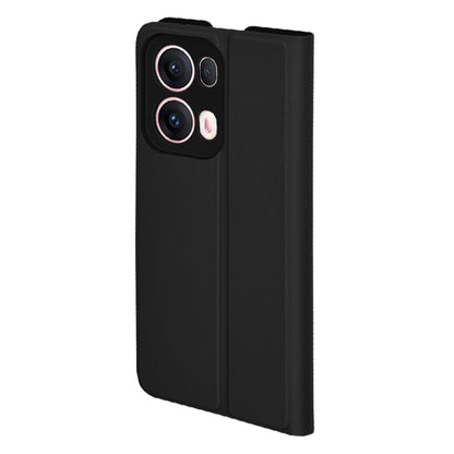 Custodia per Oppo Reno13 Pro, Techsuit, Magskin Book, Nera
