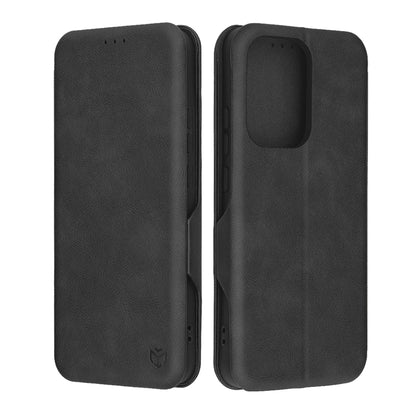 Custodia per Oppo Reno13 Pro, Techsuit, Safe Wallet Plus, Nera