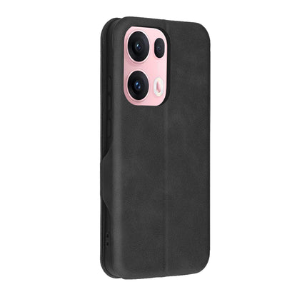 Custodia per Oppo Reno13 Pro, Techsuit, Safe Wallet Plus, Nera