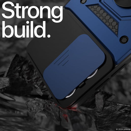 Custodia per Oppo Reno13, Techsuit, CamShield, Rosa