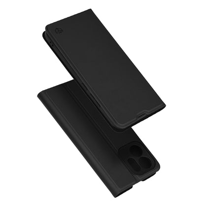 Custodia per Oppo Reno14 FS 5G / Reno14 F, Techsuit, Magskin Book, Nera