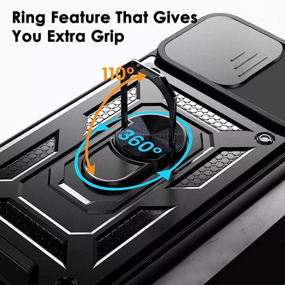 Case for Oppo Reno14, Techsuit, CamShield, Blue