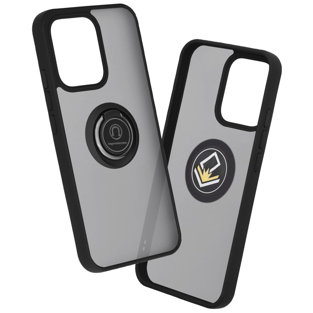 Custodia per Oppo Reno14, Techsuit, Glinth, Nera