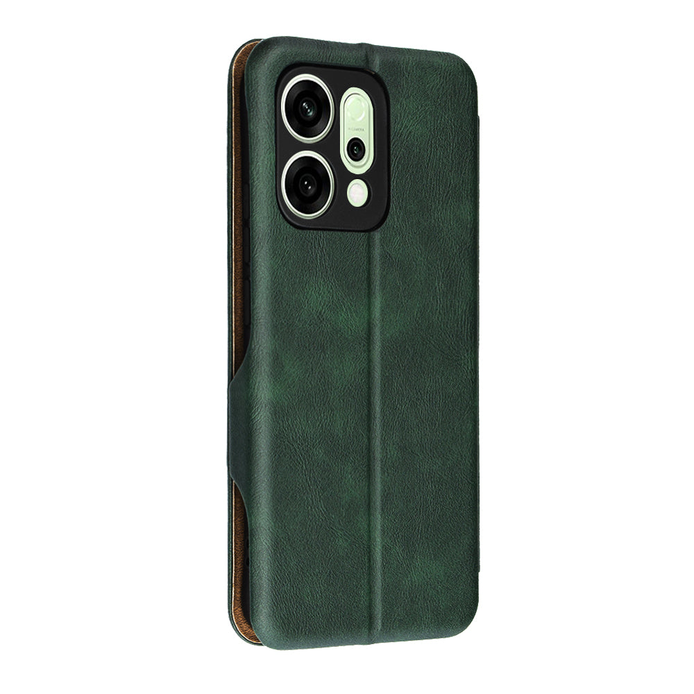 Custodia per Oppo Reno14, Techsuit, Safe Wallet Plus, Verde