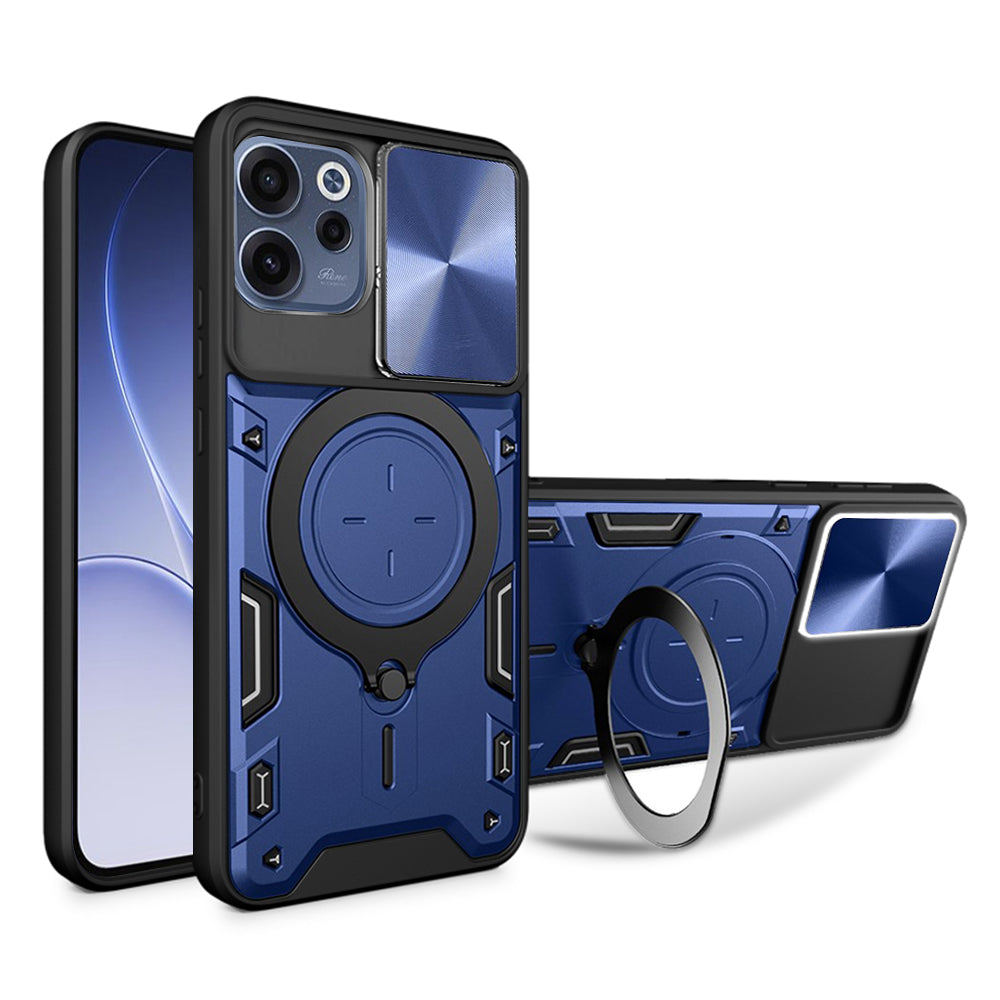 Custodia per Oppo Reno15 FS / Reno15 F, Techsuit, CamGuard Pro, Blu