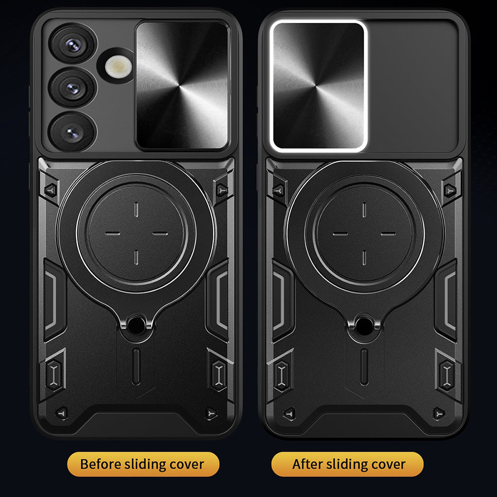 Custodia per Oppo Reno15 FS / Reno15 F, Techsuit, CamGuard Pro, Blu