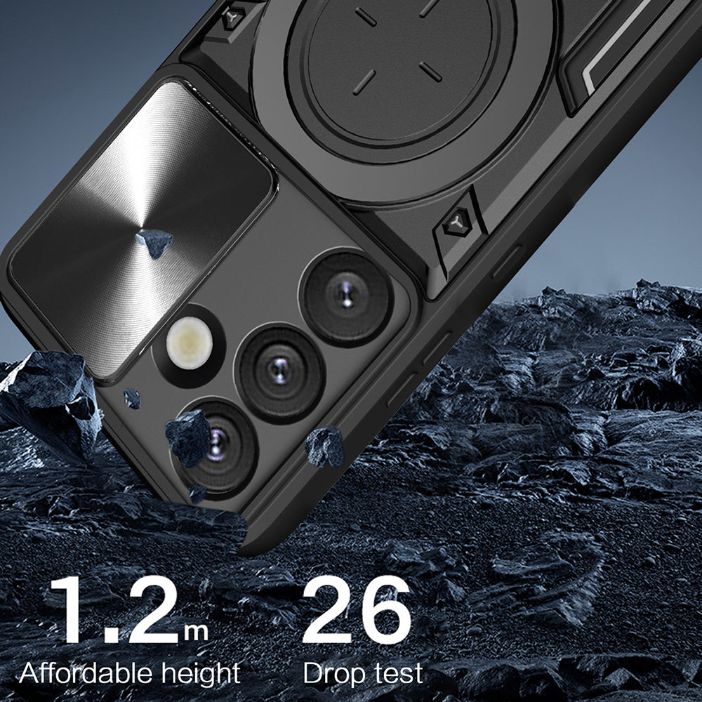 Custodia per Oppo Reno15 FS / Reno15 F, Techsuit, CamGuard Pro, Blu