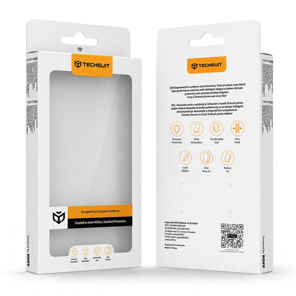 Custodia per Oppo Reno16 F / Reno16 FS, Techsuit, CamGuard Pro, Rosa Oro