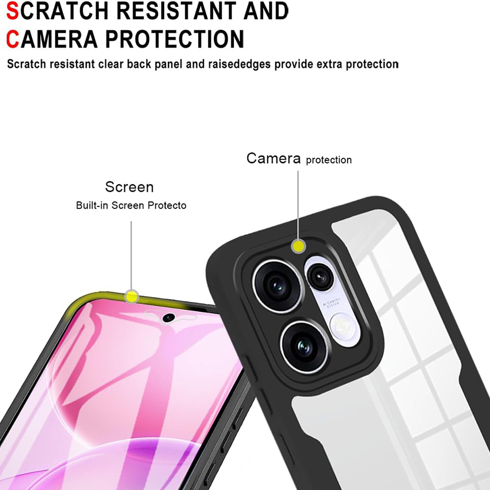 Custodia per Oppo Reno16 F / Reno16 FS, Techsuit, ColorVerse 360, Viola